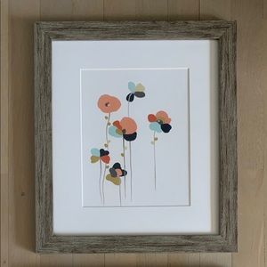Contemporary Framed Flower Prints Made in USA